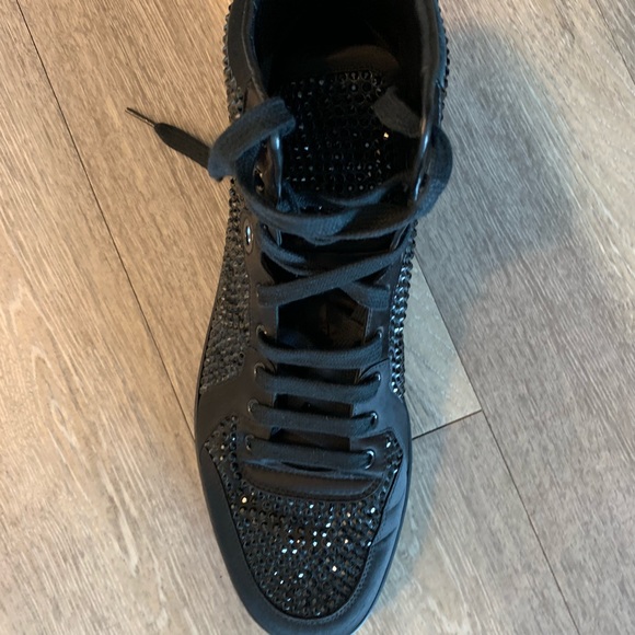 Gucci Satin High-Top Sneaker - Picture 7 of 8